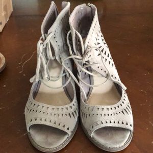 Vince Camuto 'Tarita' Cutout Lace-Up Sandal 8 1/2